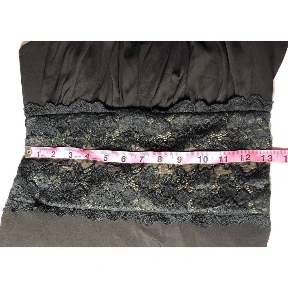 Vintage Y2K Dress City Triangles Halter Prom Fairy Whimsigoth Dreamy S - Picture 12 of 12